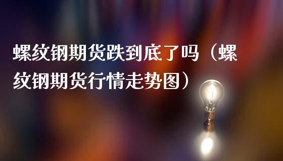 （2024年9月27日）今日螺纹钢期货价格行情查询