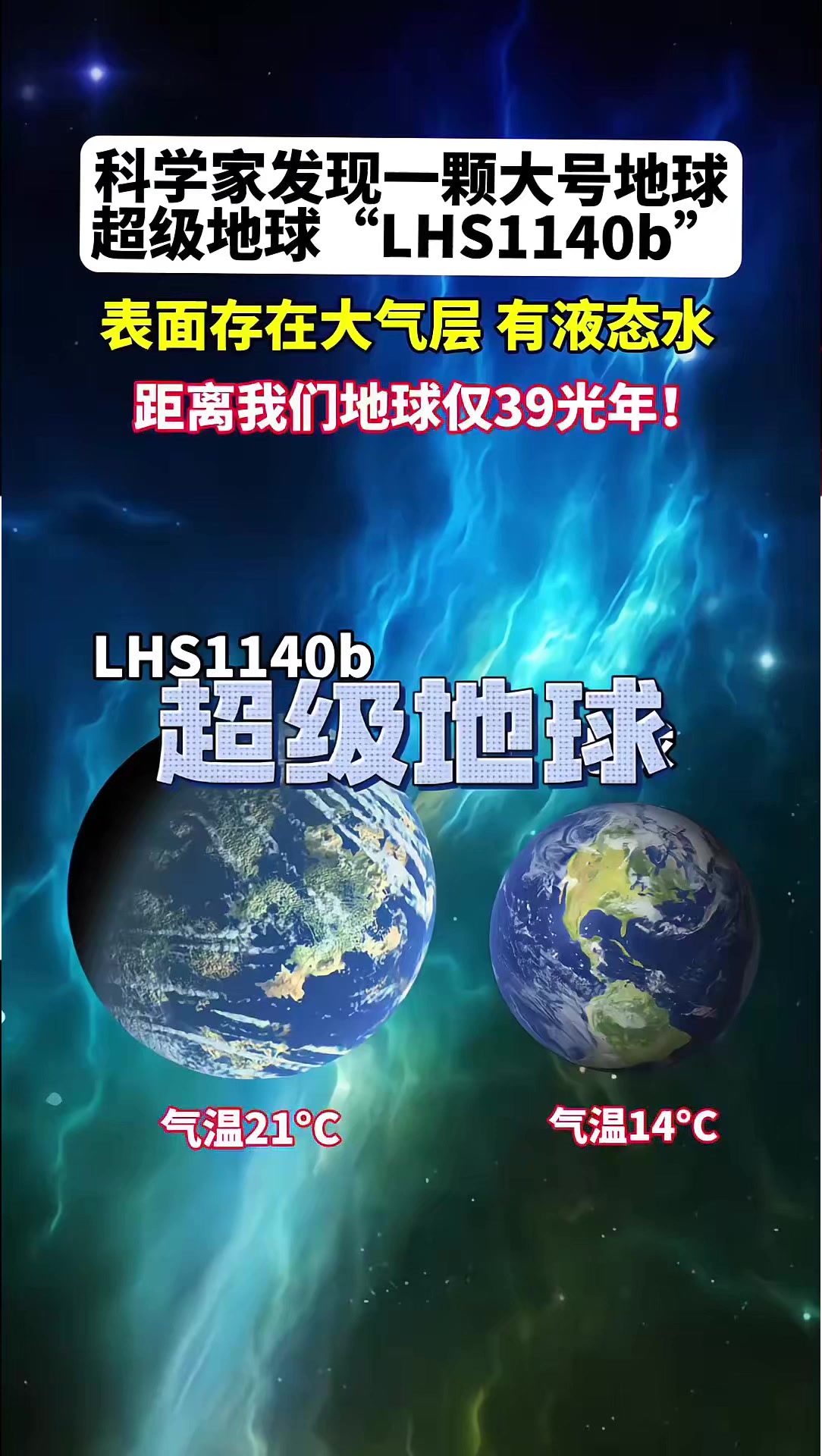 类太阳恒星宜居带发现“超级地球”