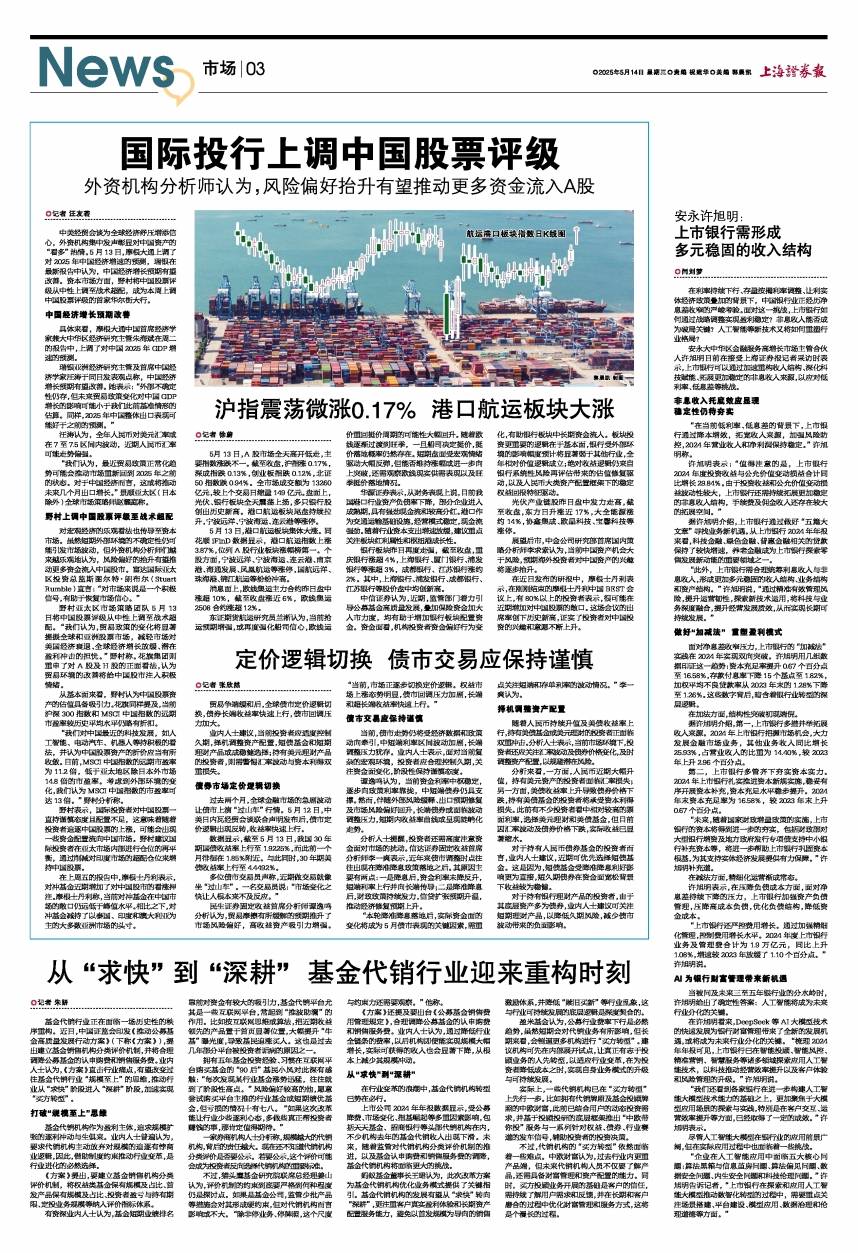 外资机构纷纷发声看好中国资本市场