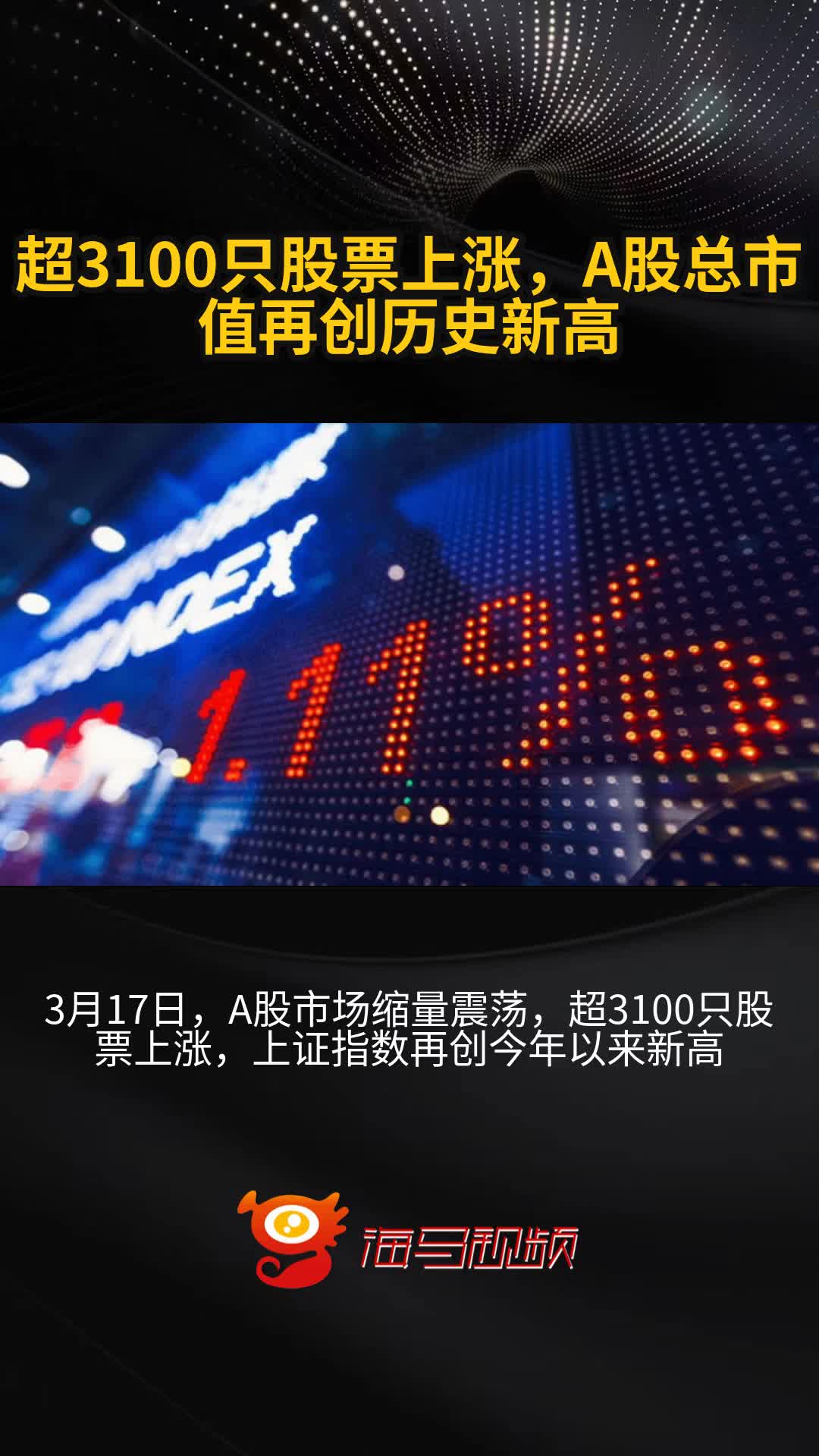 权重搭台、科技成长唱戏 上证指数再创今年以来新高
